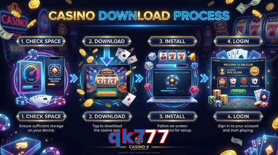 Game list for Qk777 download section